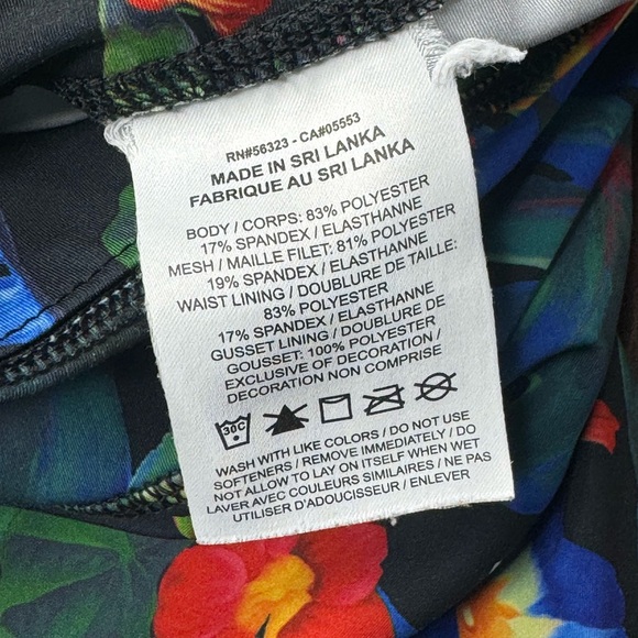 Nike Tropical mesh high rise 7/8 leggings - Picture 8 of 10